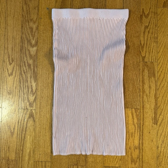 Simplee Pink Knit Top with Skirt Women’s size L - Picture 7 of 10